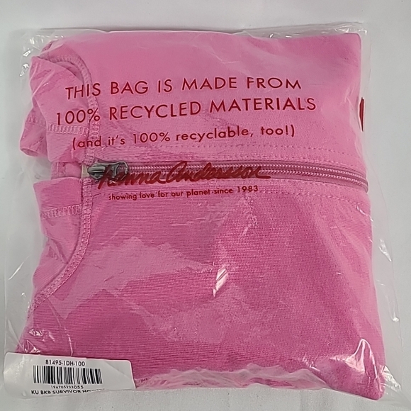 NWT Hanna Andersson Kids Survivor Hoodie Pink Sz 4 - Picture 5 of 6